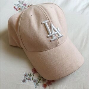 Pink LA Dodgers Hat